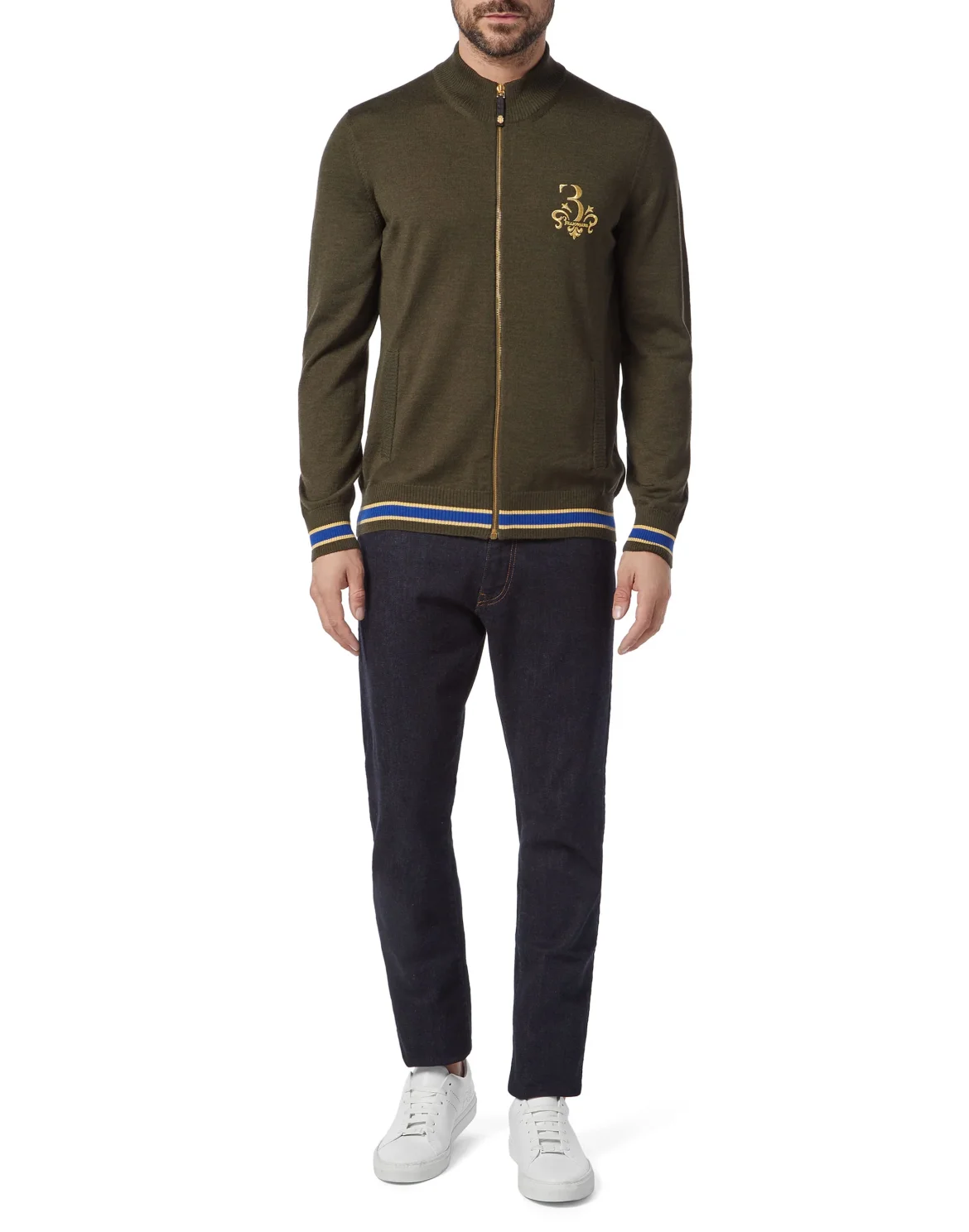 Pullover full zip "Jens", цвет: Камуфляж