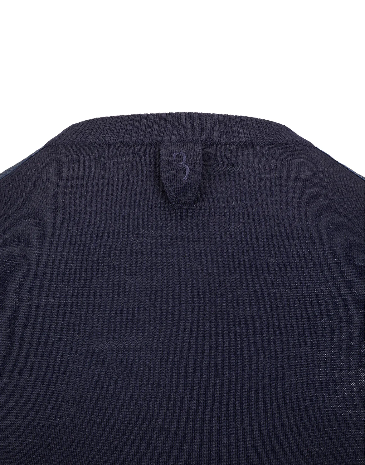 Pullover Round Neck LS "Buding", цвет: Синий