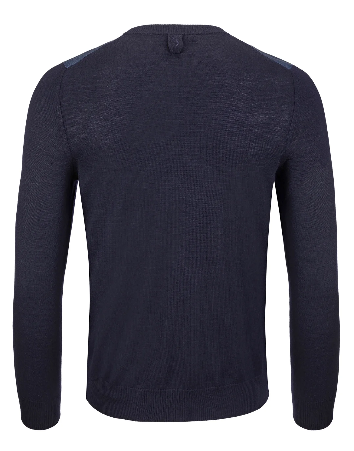 Pullover Round Neck LS "Buding", цвет: Синий