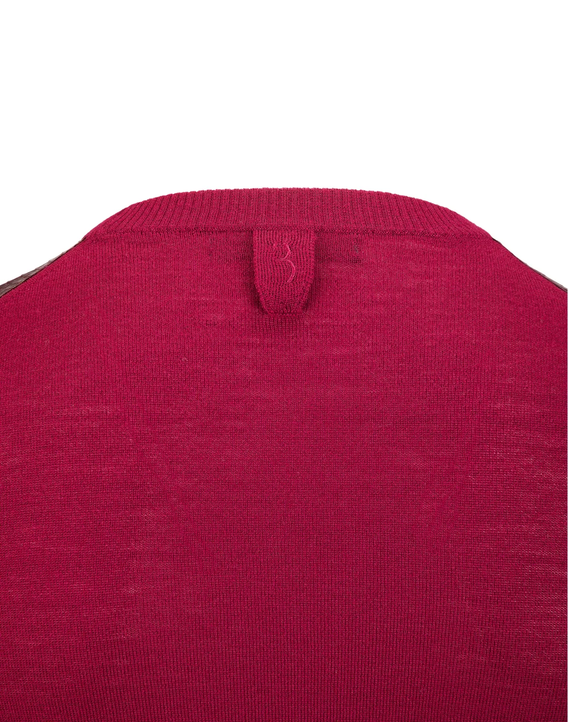 Pullover Round Neck LS "Buding", цвет: Красный