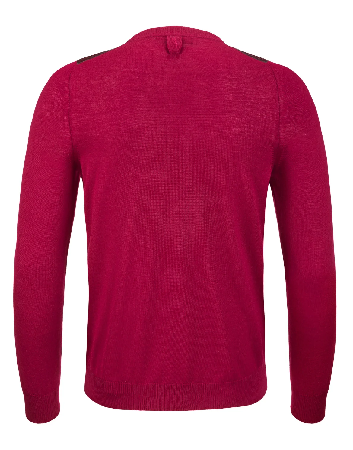 Pullover Round Neck LS "Buding", цвет: Красный