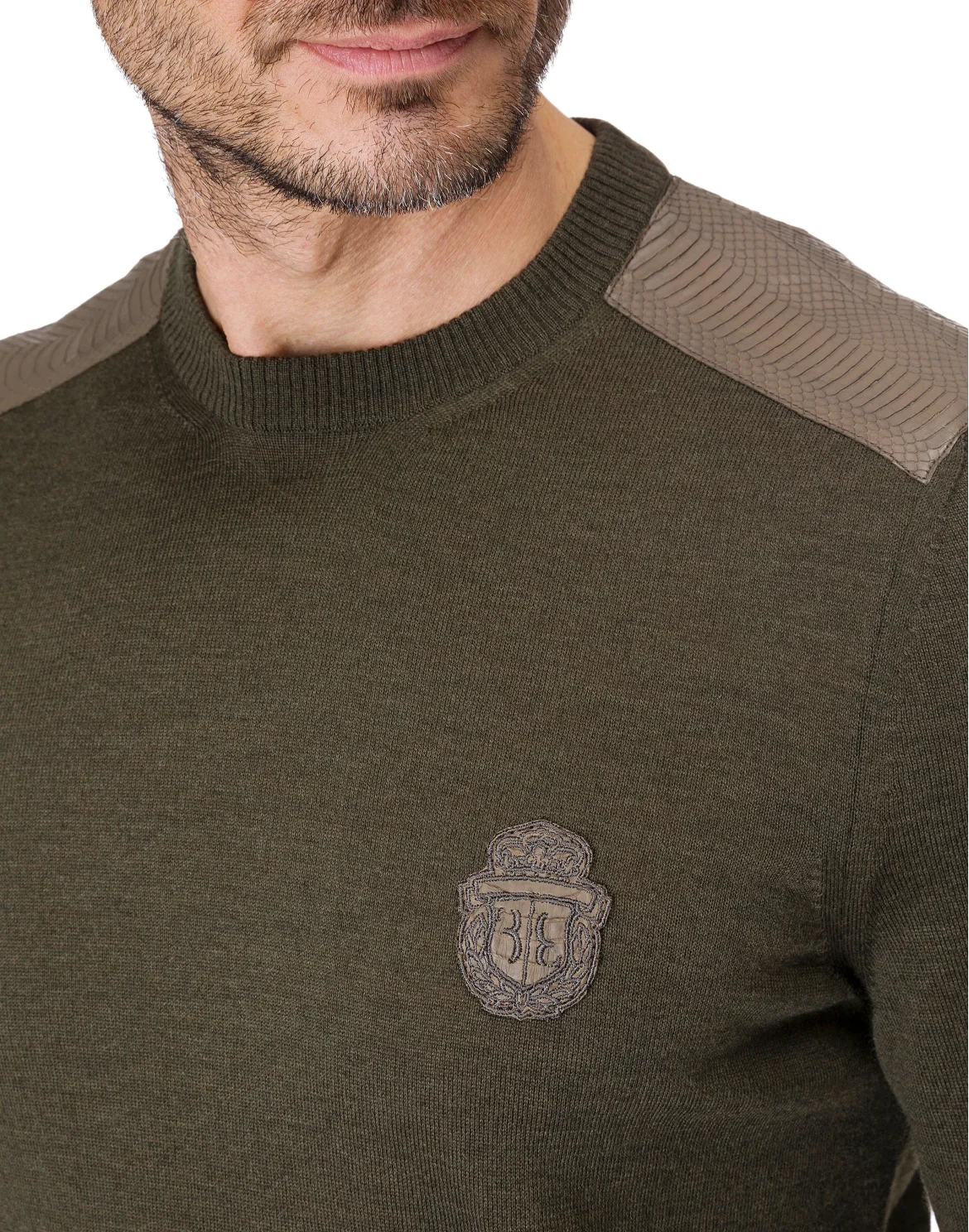 Pullover Round Neck LS "Buding", цвет: Камуфляж