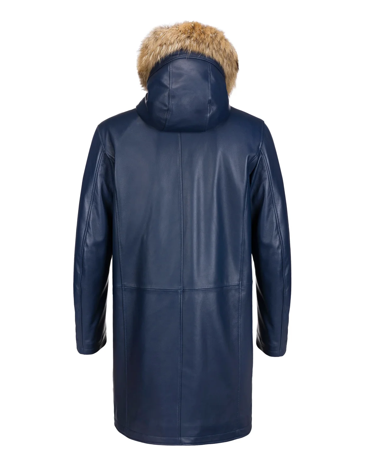 Leather Parka "Joseph", цвет: Синий