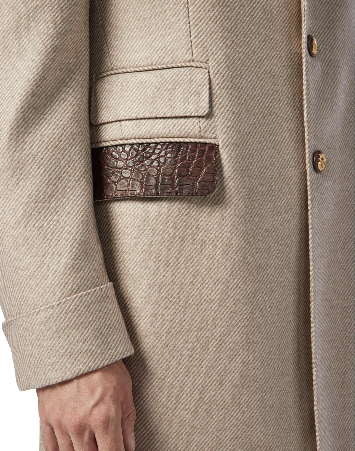 Coat Long "Greenwich", цвет: Бежевый
