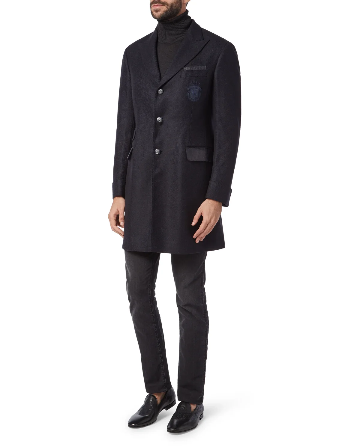 Coat Long "Greenwich", цвет: Синий