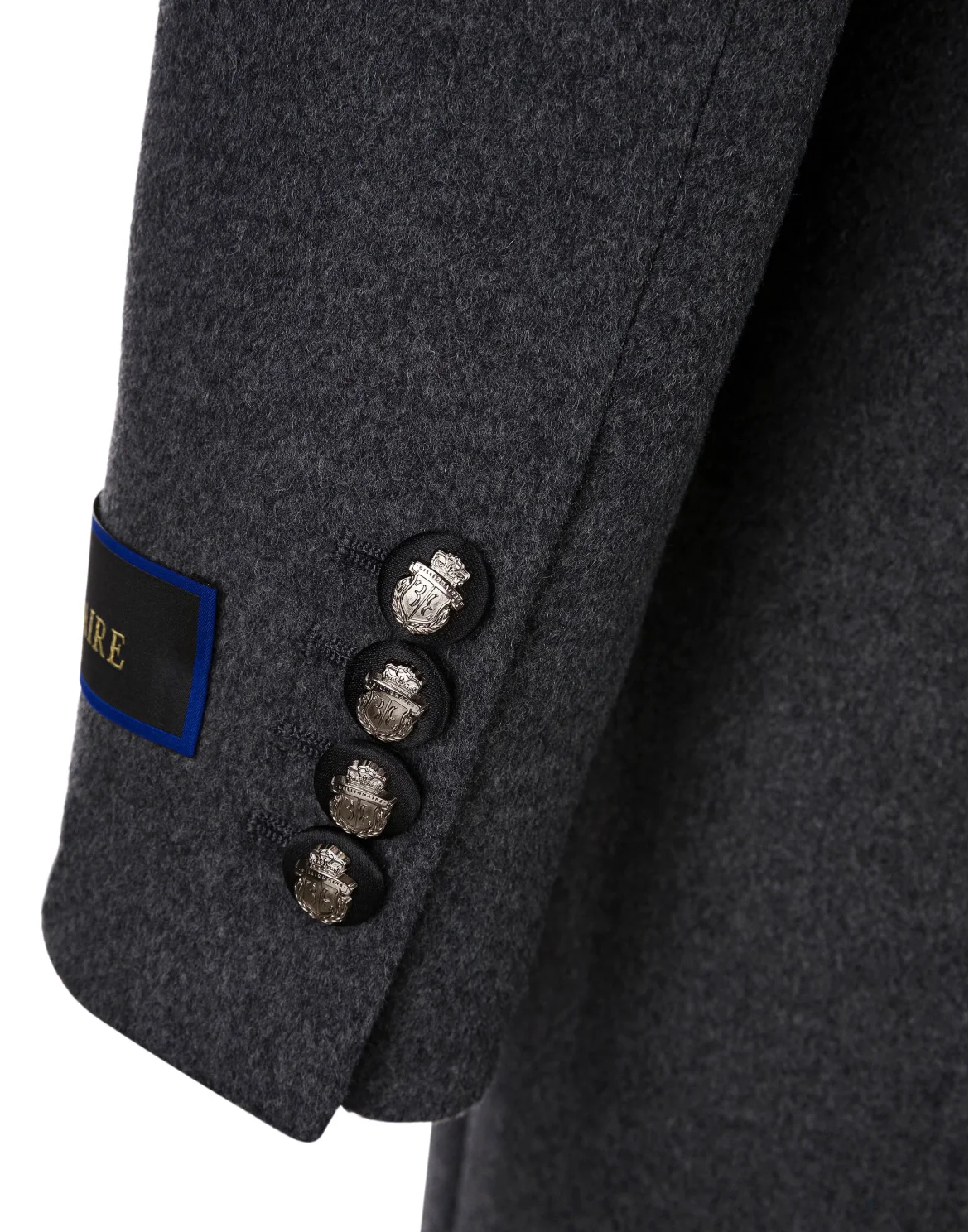 Coat Long "Louis", цвет: Серый