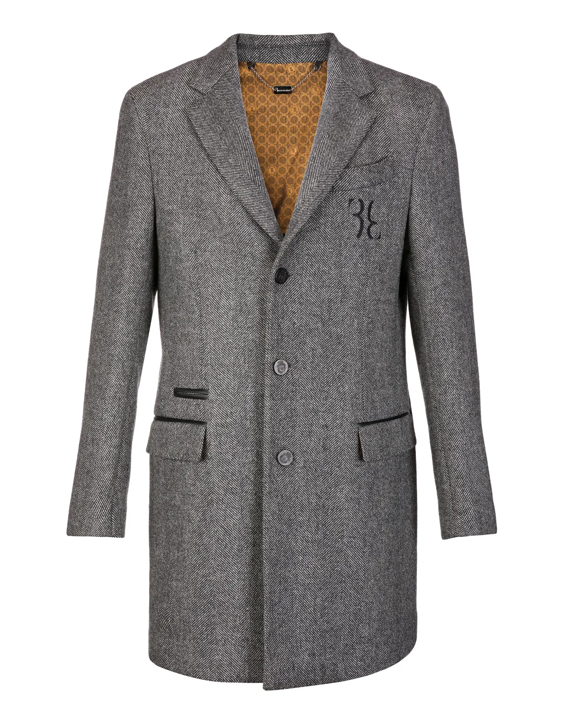 Coat Long "Donald", цвет: Серый