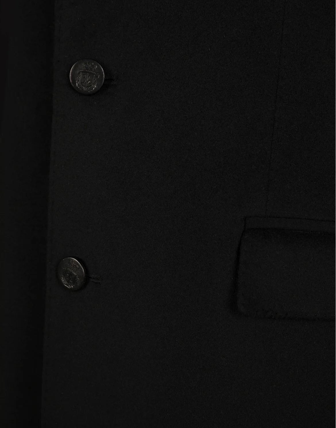 Coat Long "Edison", цвет: Черный