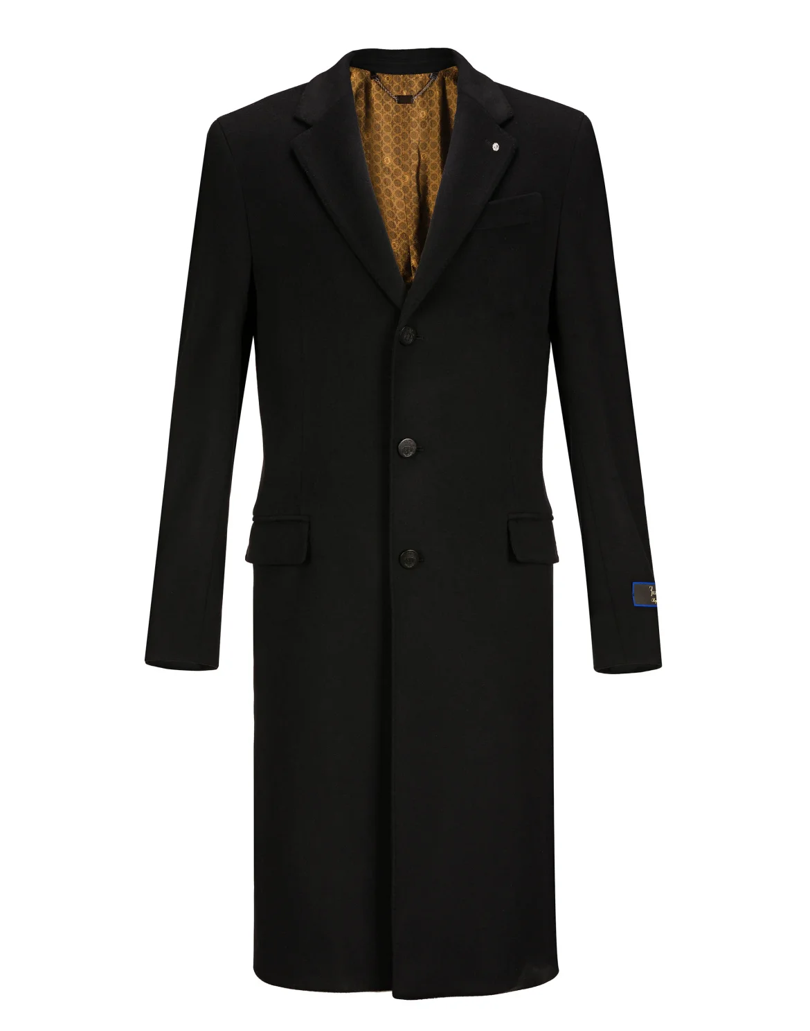 Coat Long "Edison", цвет: Черный