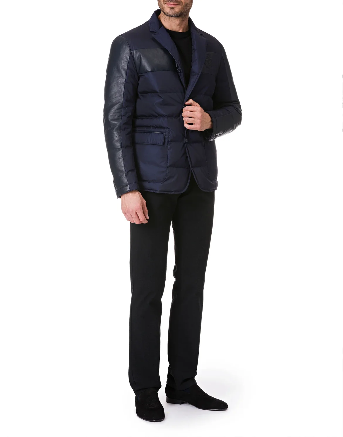 Down Jacket "Mark", цвет: Синий