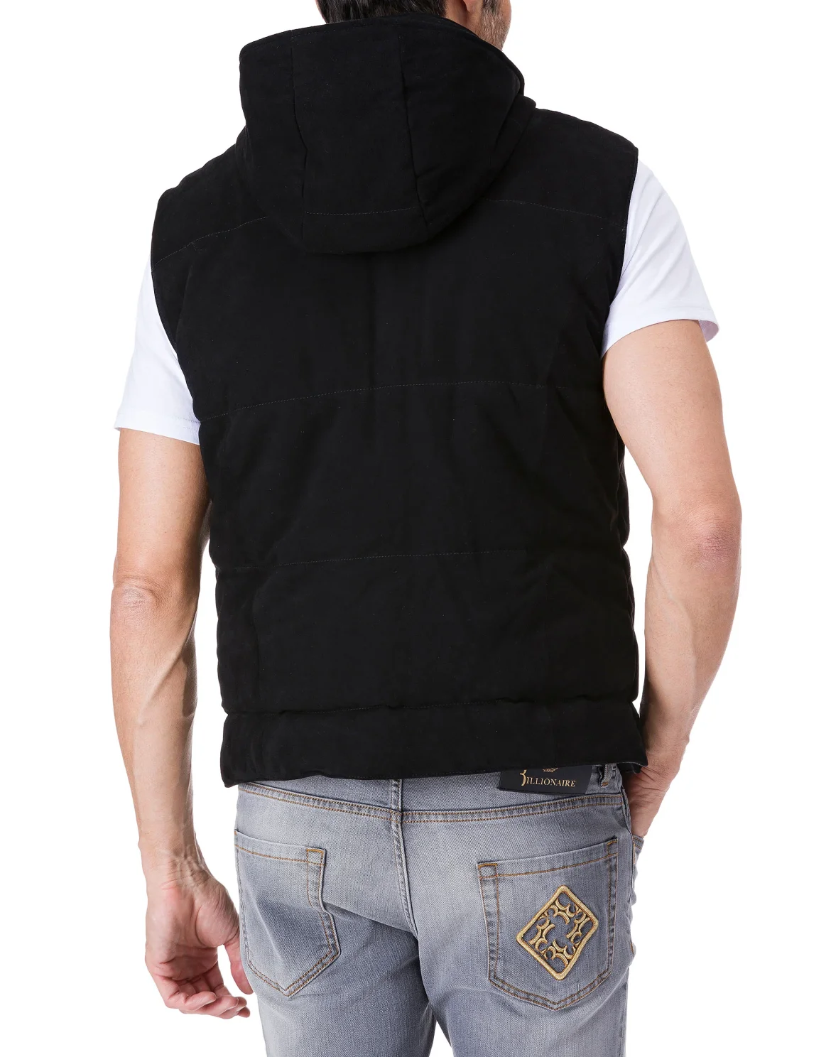 Short Vest "Isaac", цвет: Черный