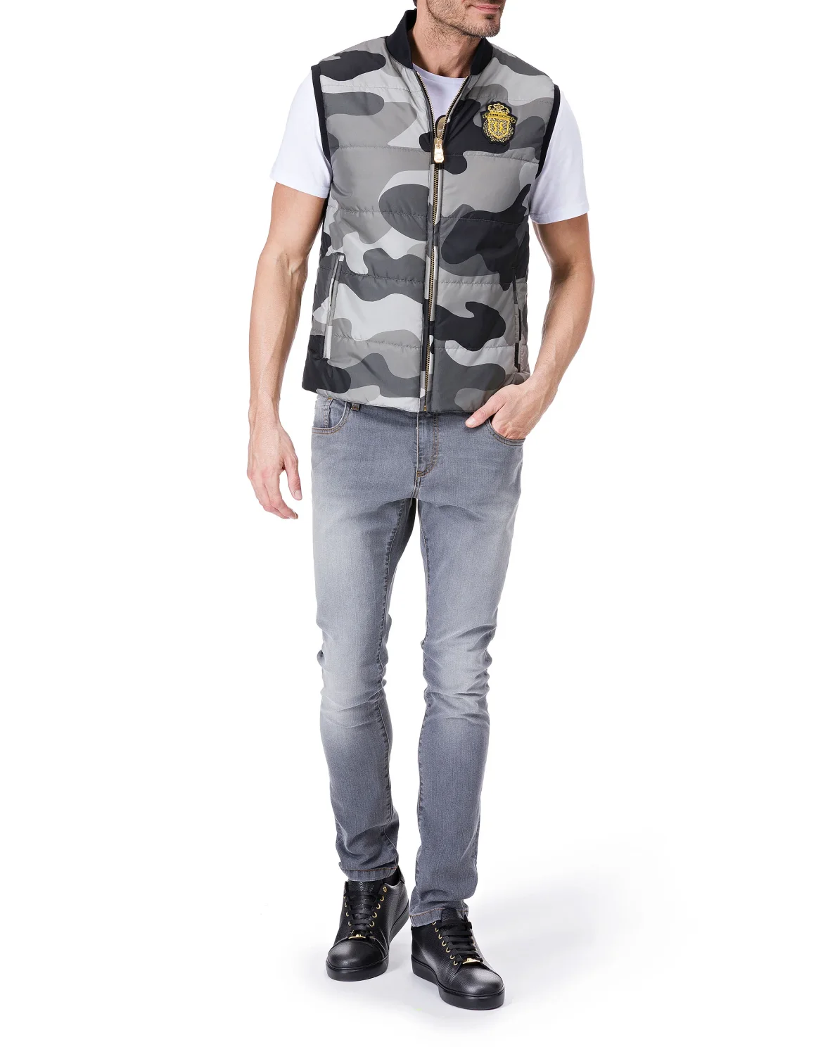 Short Vest "Chad", цвет: Черный