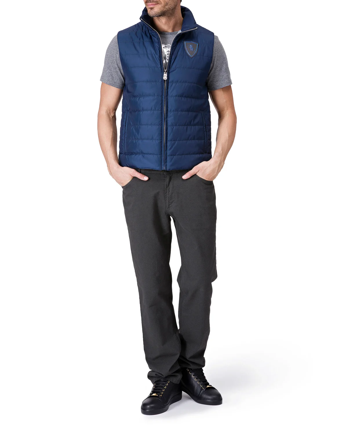 Short Vest "Billy", цвет: Синий