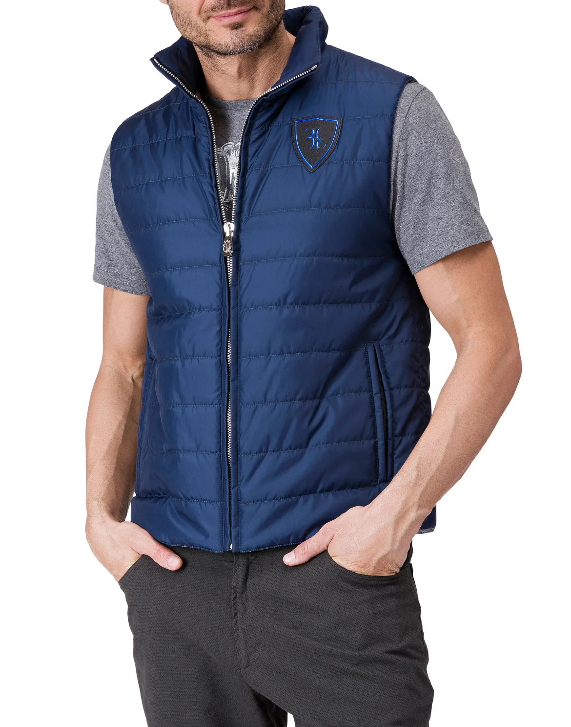 Short Vest "Billy", цвет: Синий