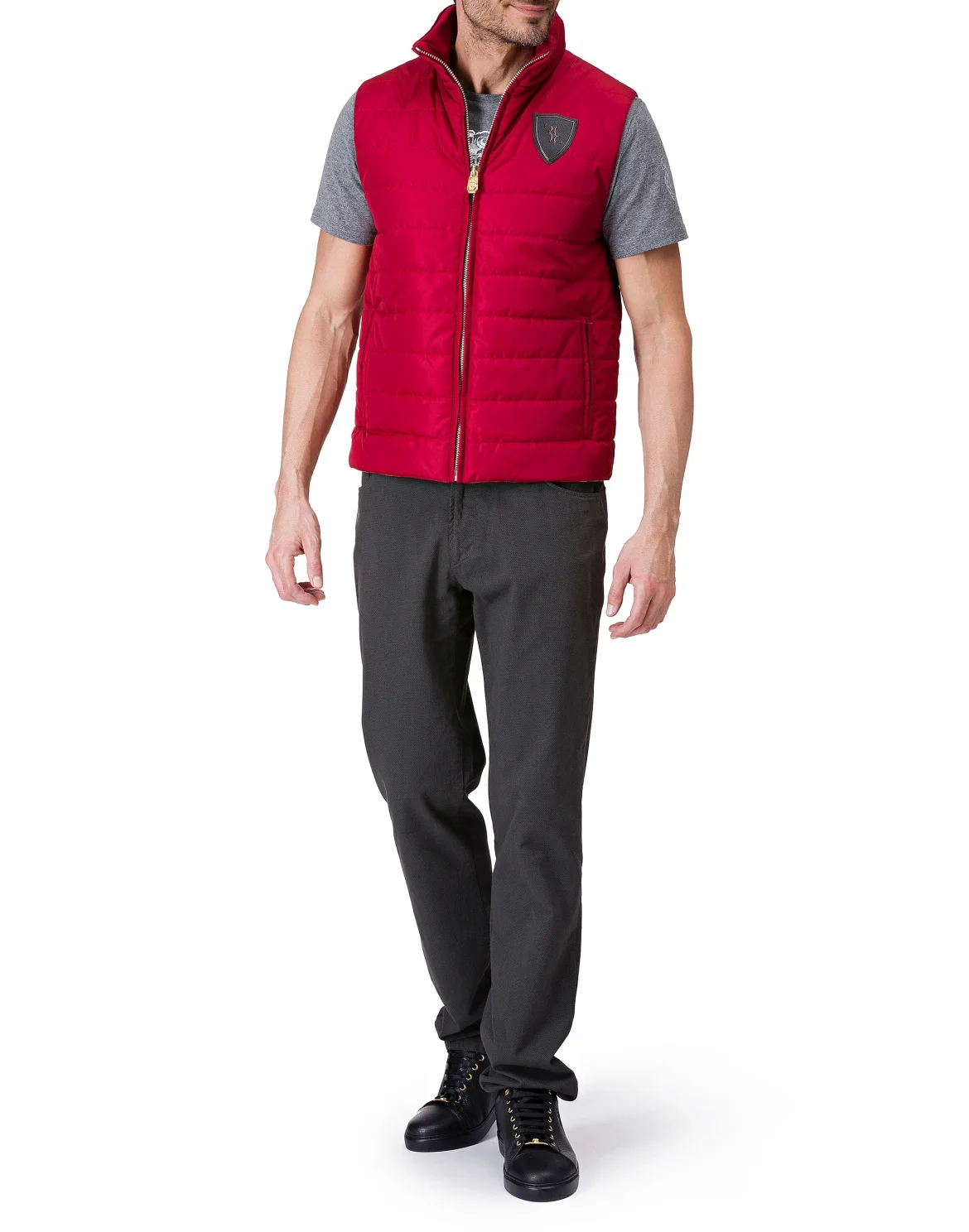 Short Vest "Billy", цвет: Красный