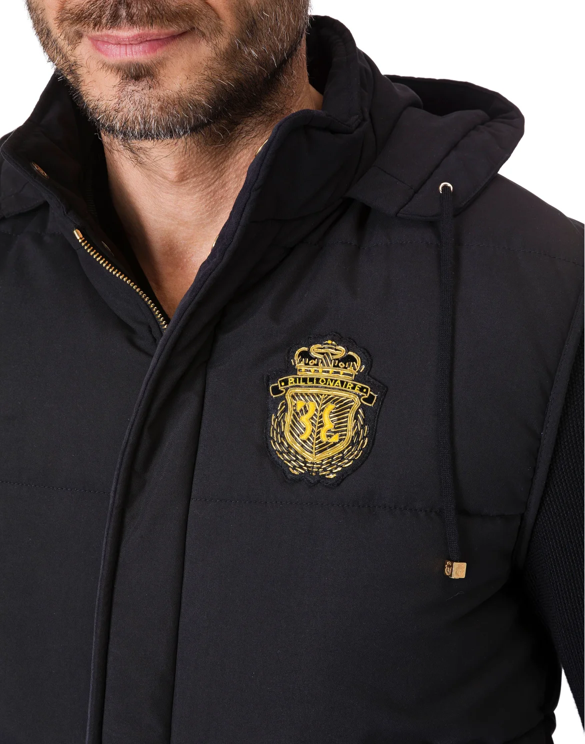 Down Jacket Vest "west", цвет: Черный