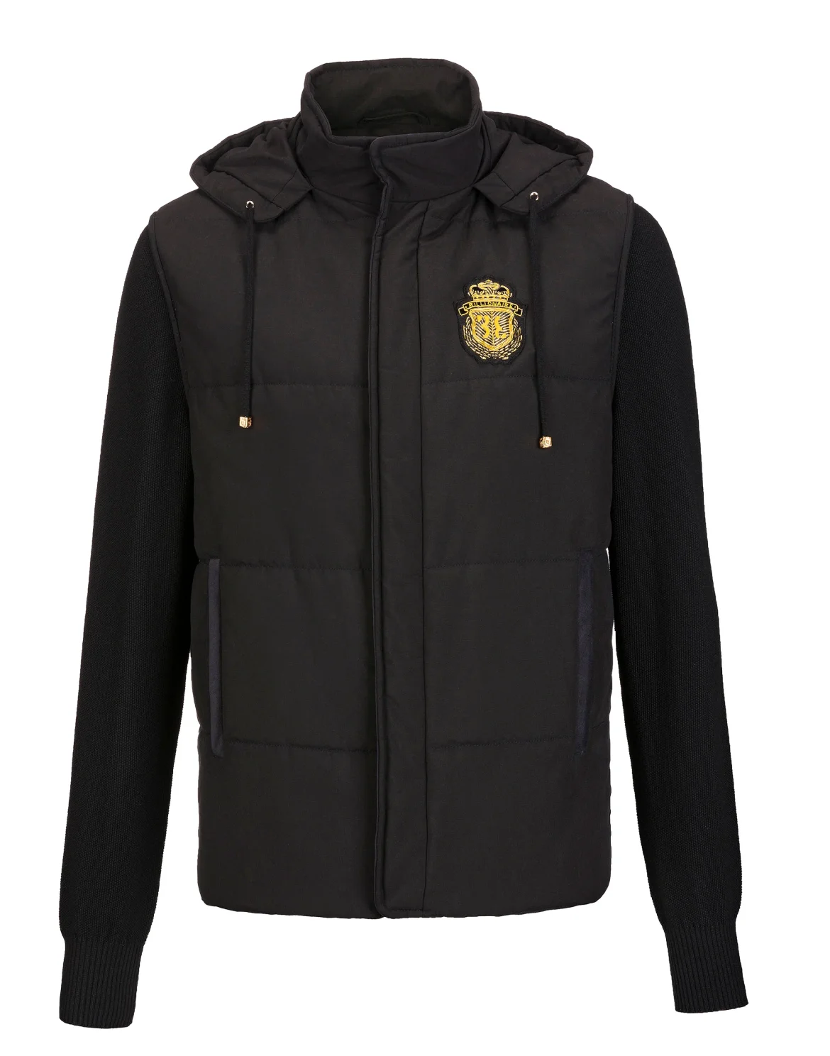 Down Jacket Vest "west", цвет: Черный