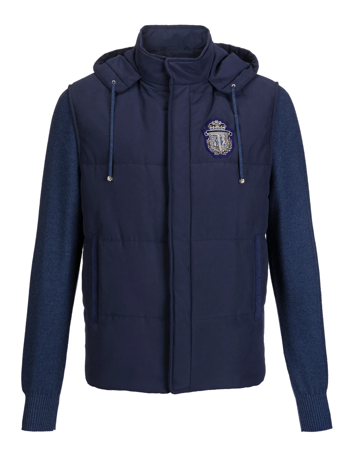 Down Jacket Vest "west", цвет: Синий