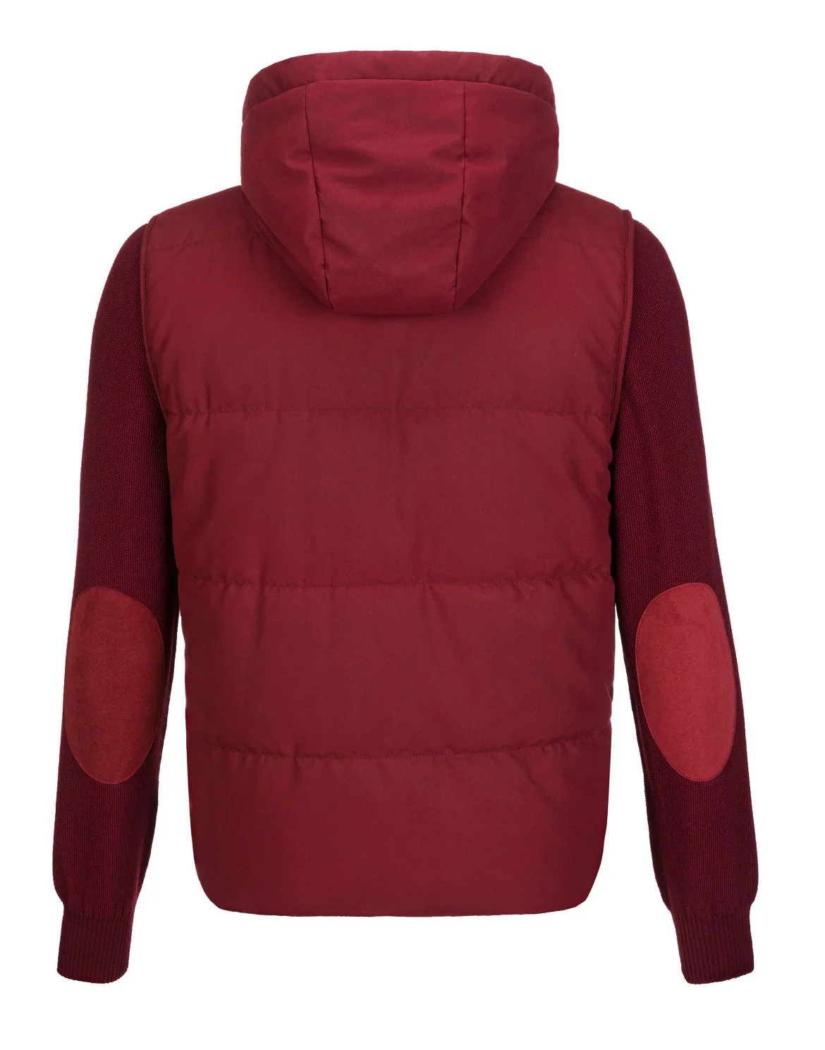 Down Jacket Vest "west", цвет: Красный