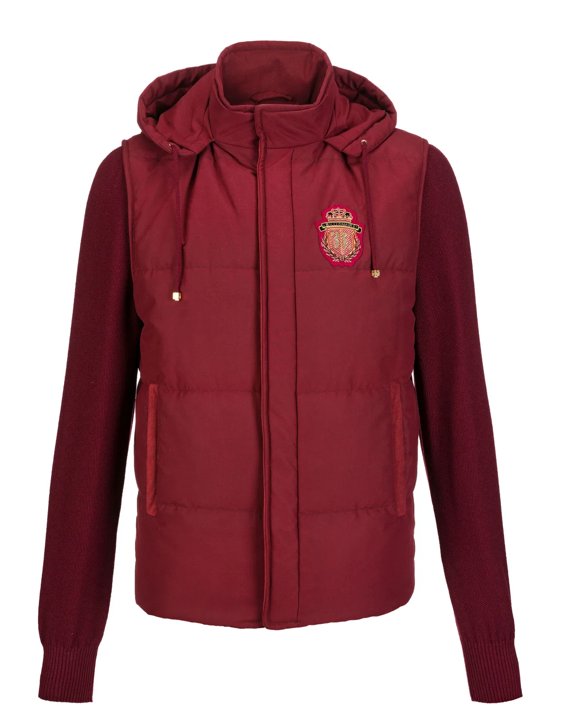Down Jacket Vest "west", цвет: Красный