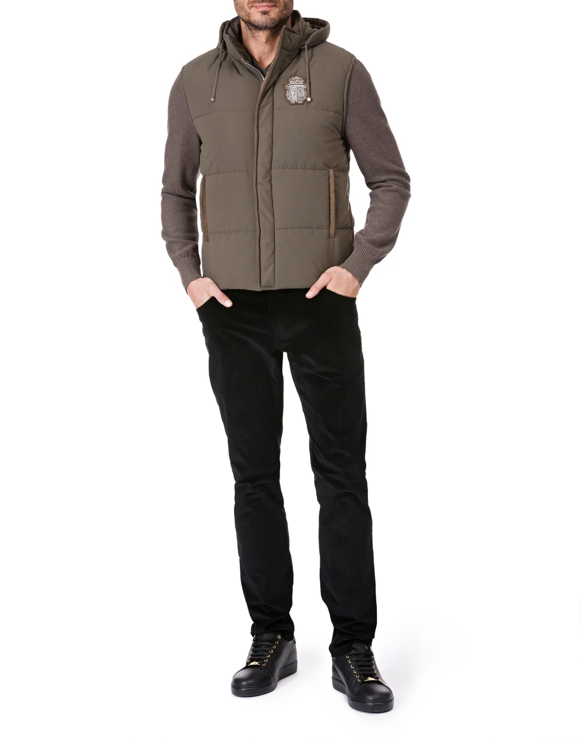 Down Jacket Vest "west", цвет: Камуфляж