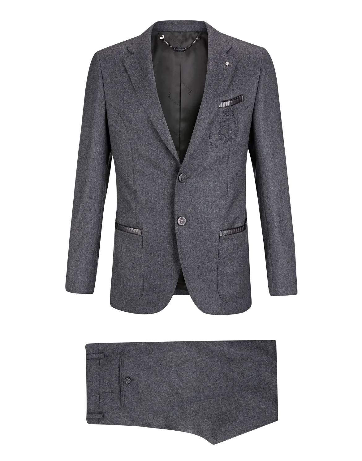 Suit 2 pcs "Andrew" - REGULAR FIT, цвет: Серый