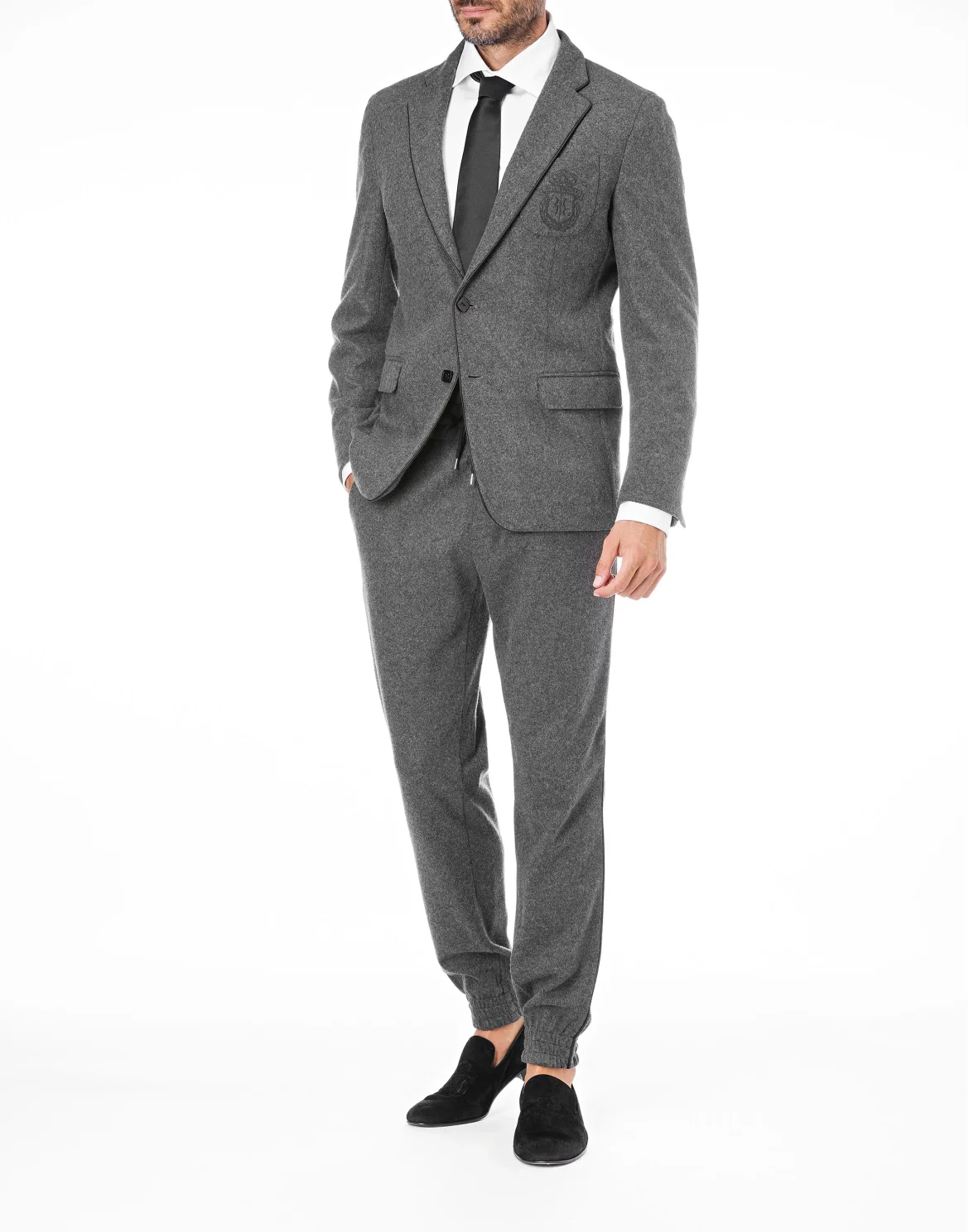 Suit 2 pcs "Charles" - SLIM FIT, цвет: Серый