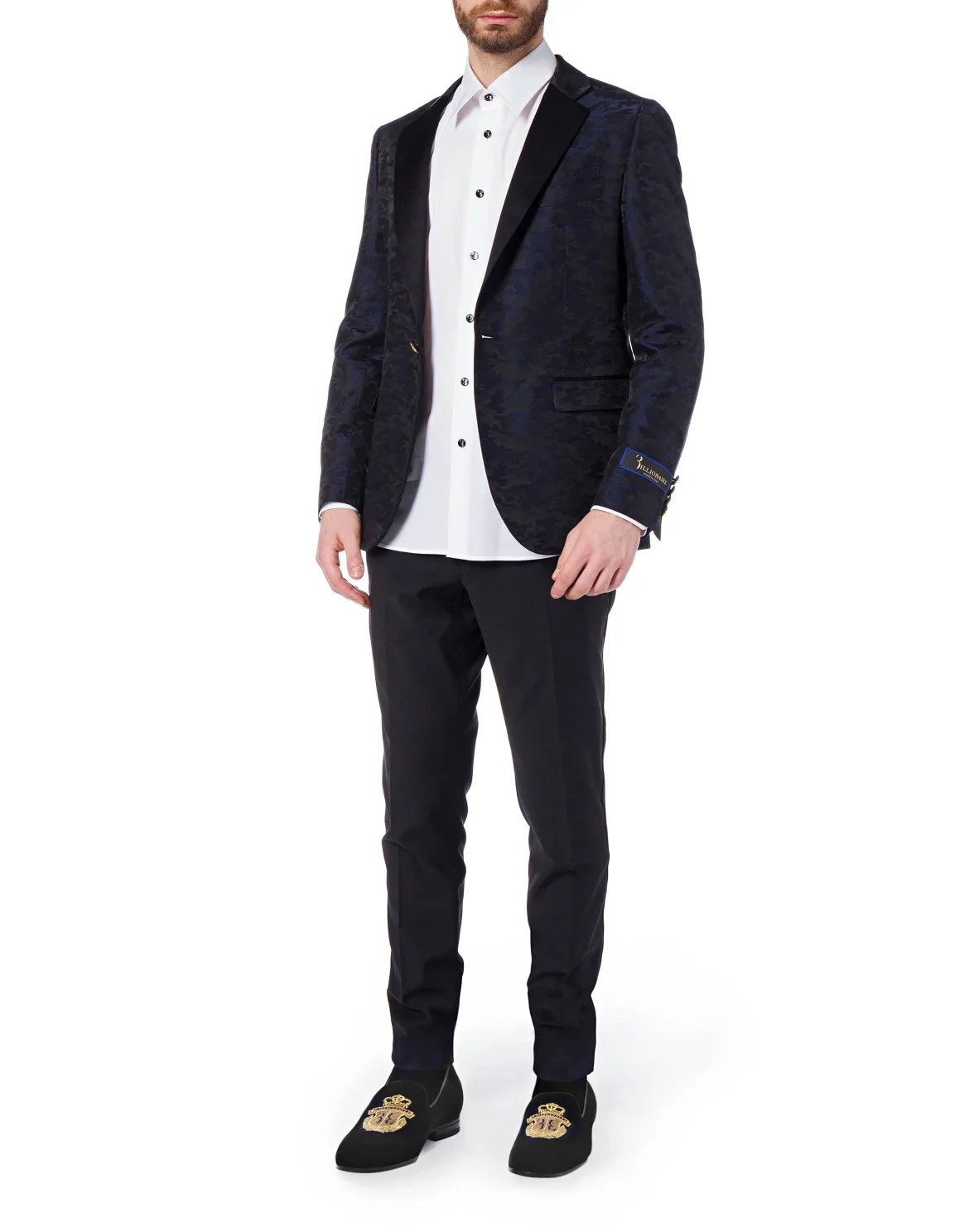 Blazer "Denzel" - SUPER SLIM FIT, цвет: Синий