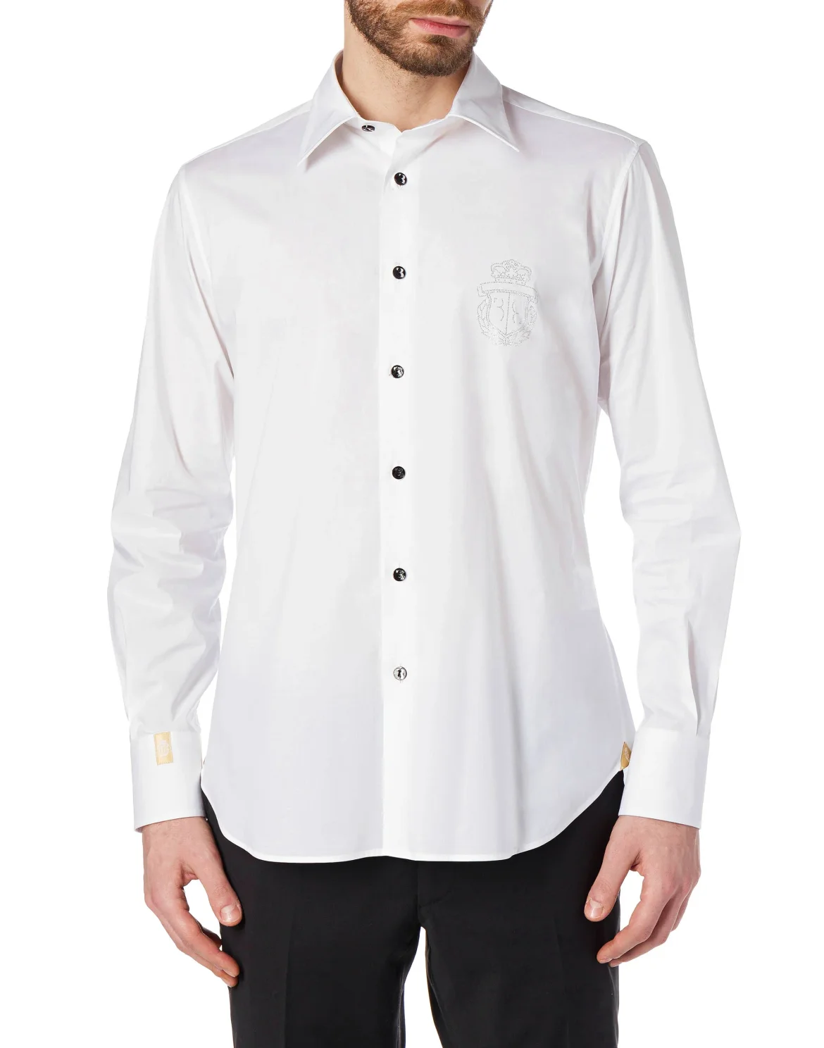 Shirt Silver Cut LS "Ronan", цвет: Белый