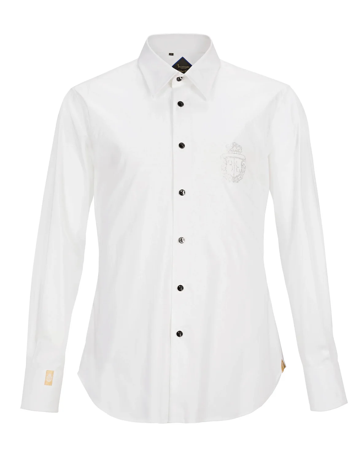 Shirt Silver Cut LS "Ronan", цвет: Белый