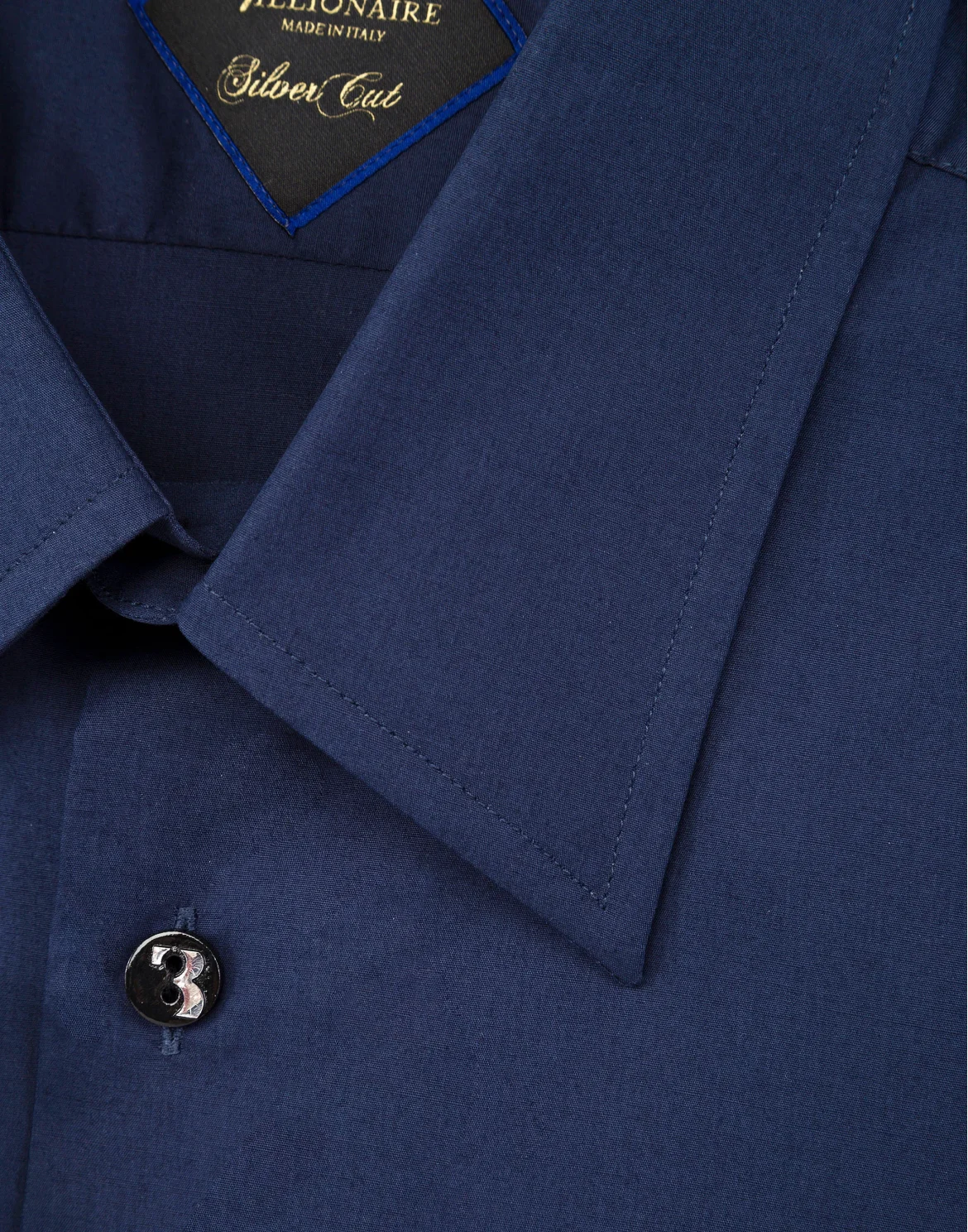 Shirt Silver Cut LS "Ronan", цвет: Синий