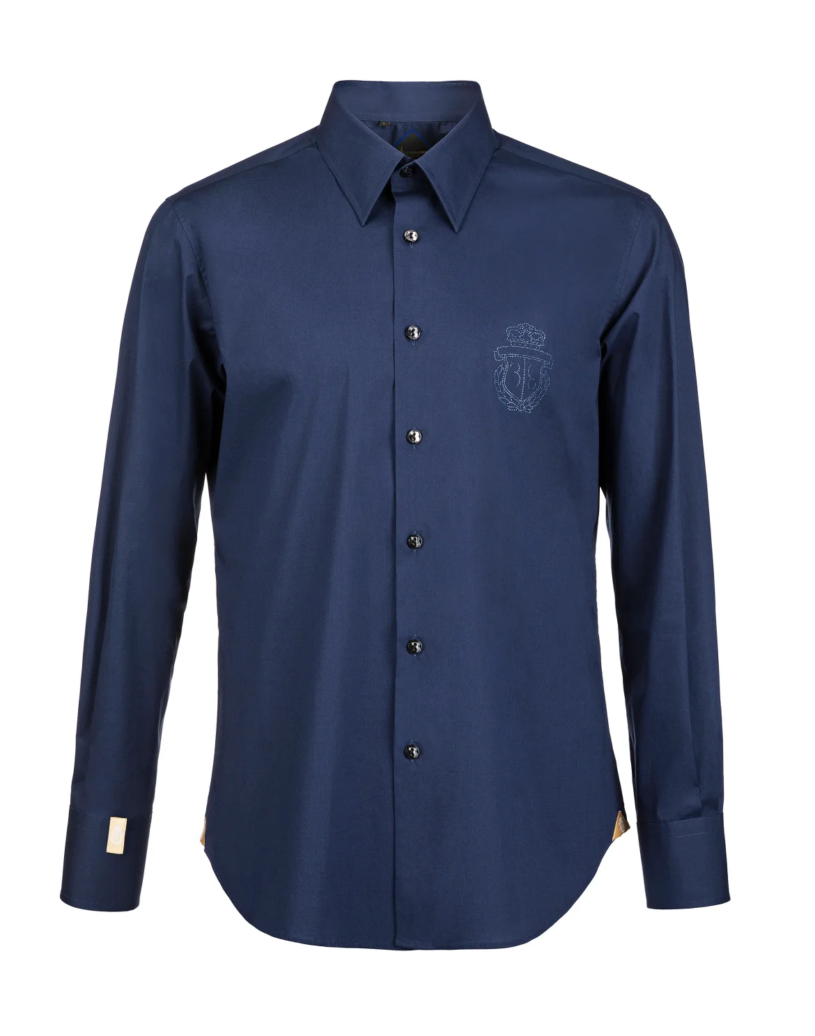 Shirt Silver Cut LS "Ronan", цвет: Синий