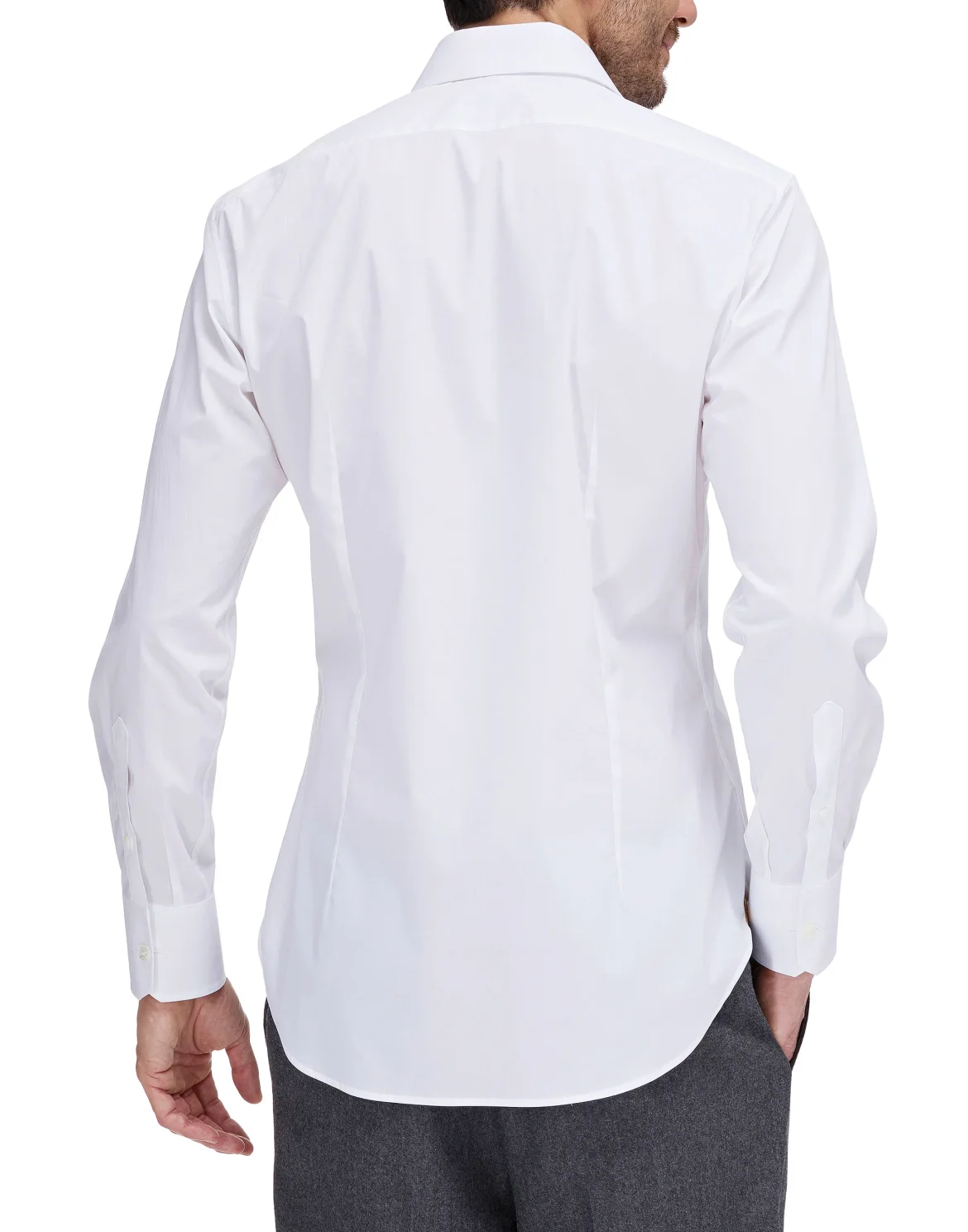 Shirt Silver Cut LS "Tristan", цвет: Белый