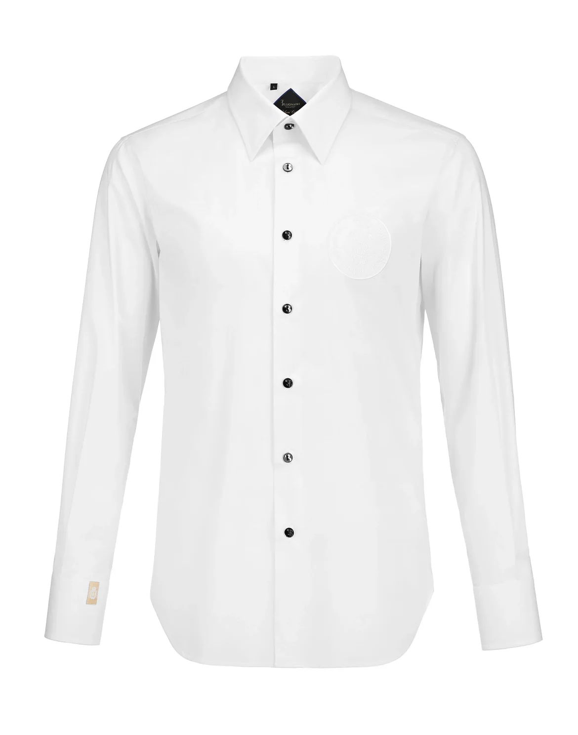 Shirt Silver Cut LS "Alvaro", цвет: Белый