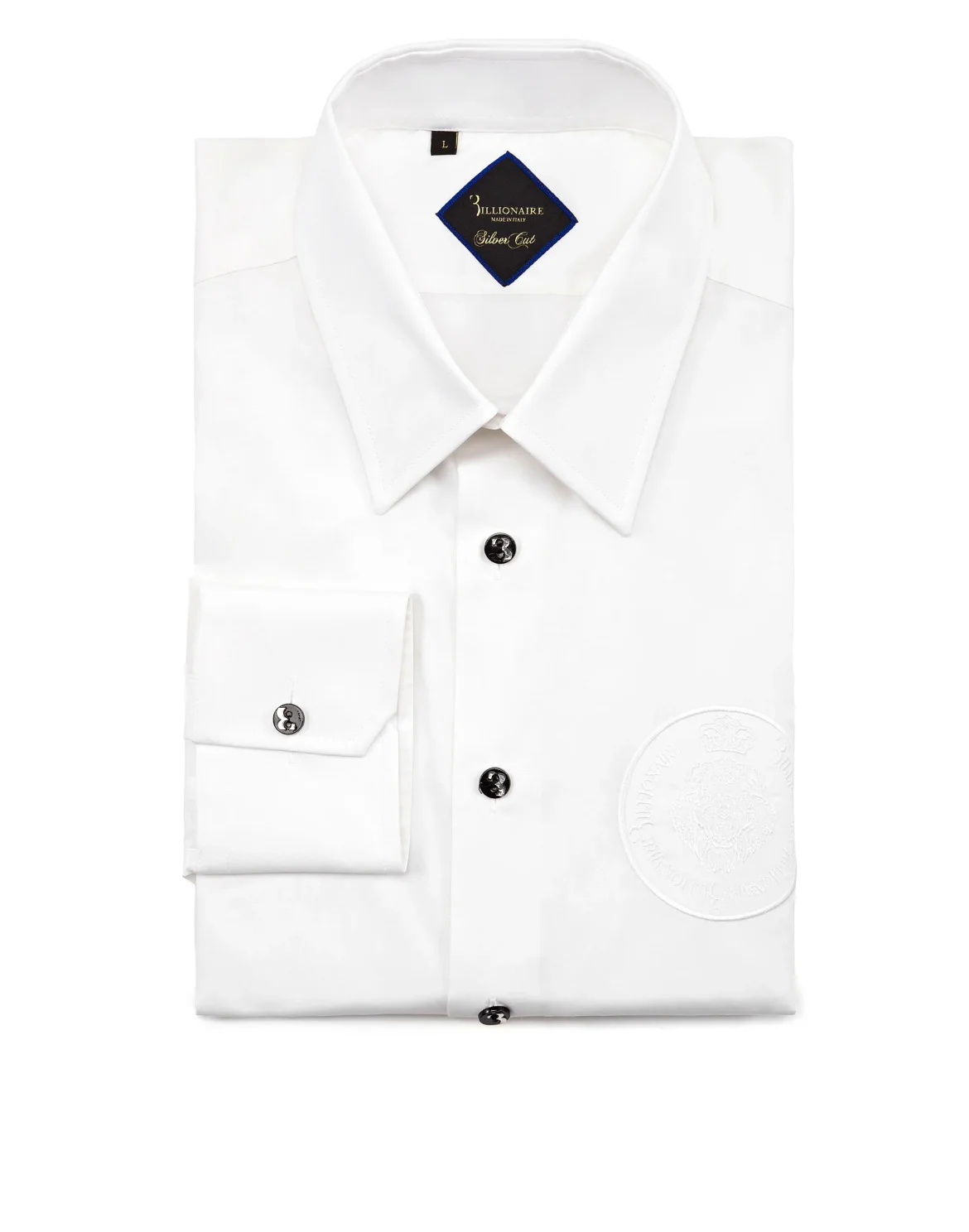 Shirt Silver Cut LS "Alvaro", цвет: Белый