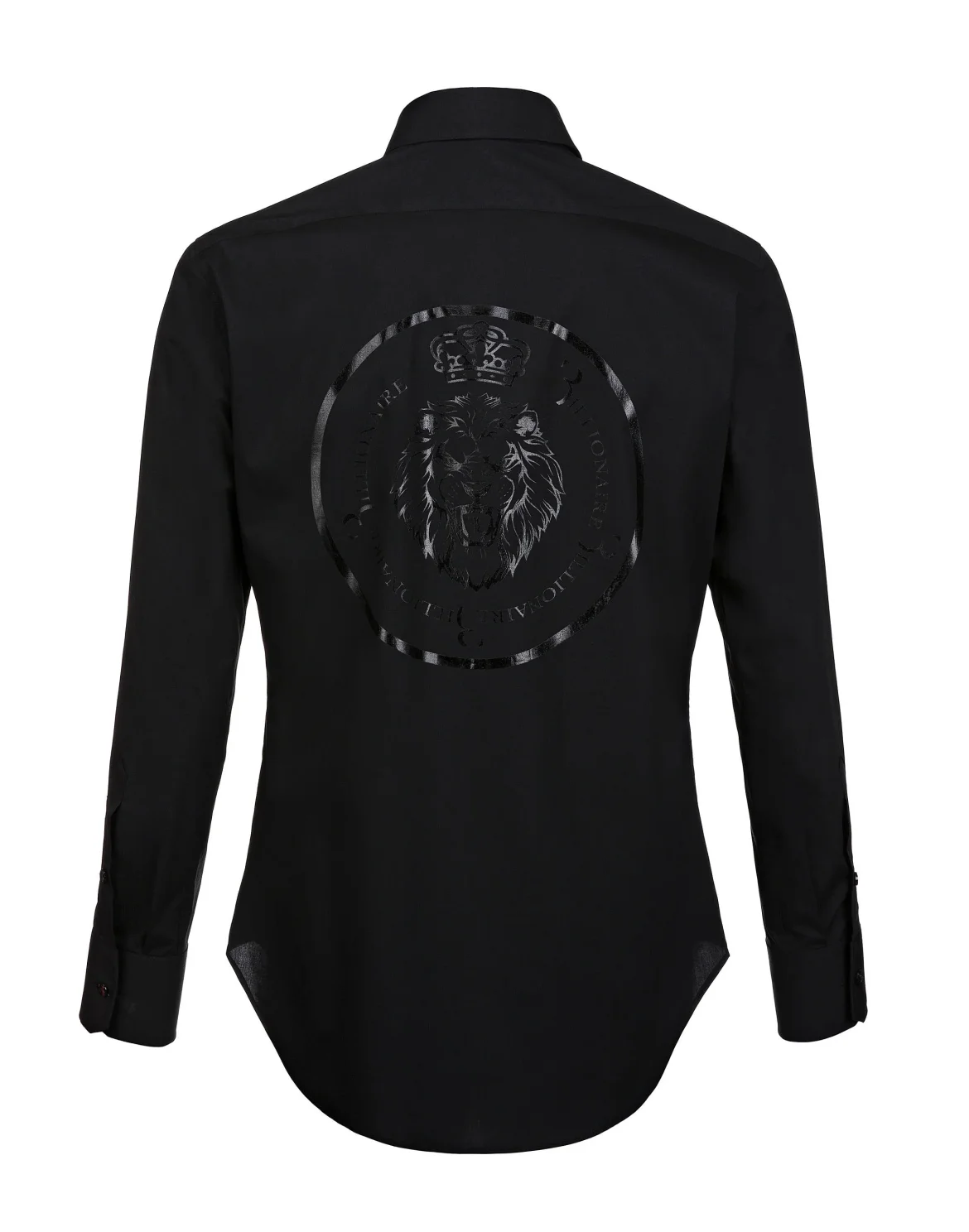 Shirt Silver Cut LS "Alvaro", цвет: Черный