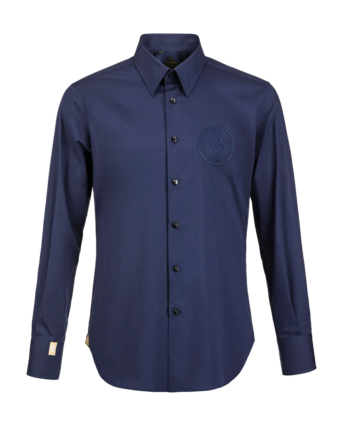 Shirt Silver Cut LS "Alvaro", цвет: Синий