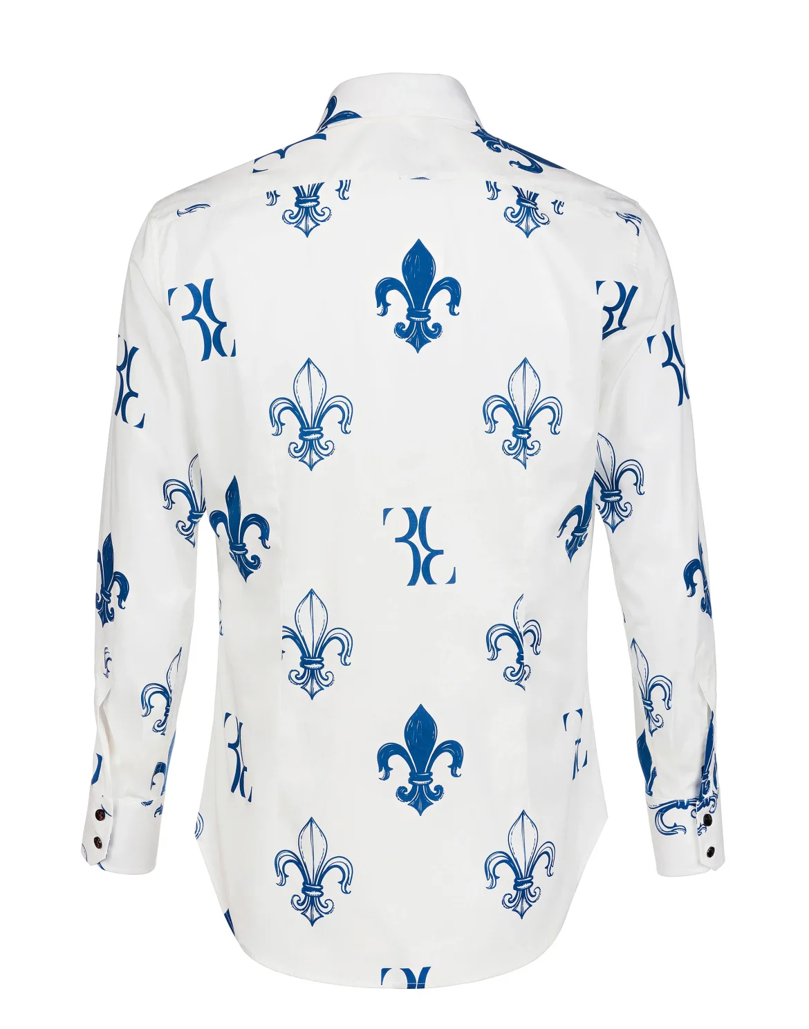 Shirt Silver Cut LS "Amir", цвет: Синий