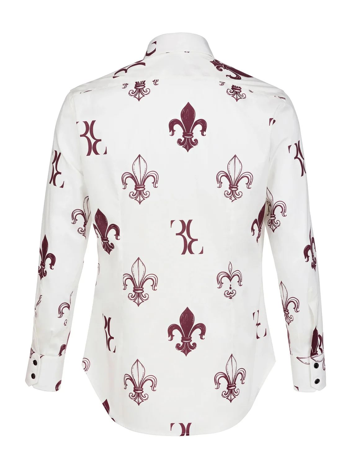 Shirt Silver Cut LS "Amir", цвет: Красный