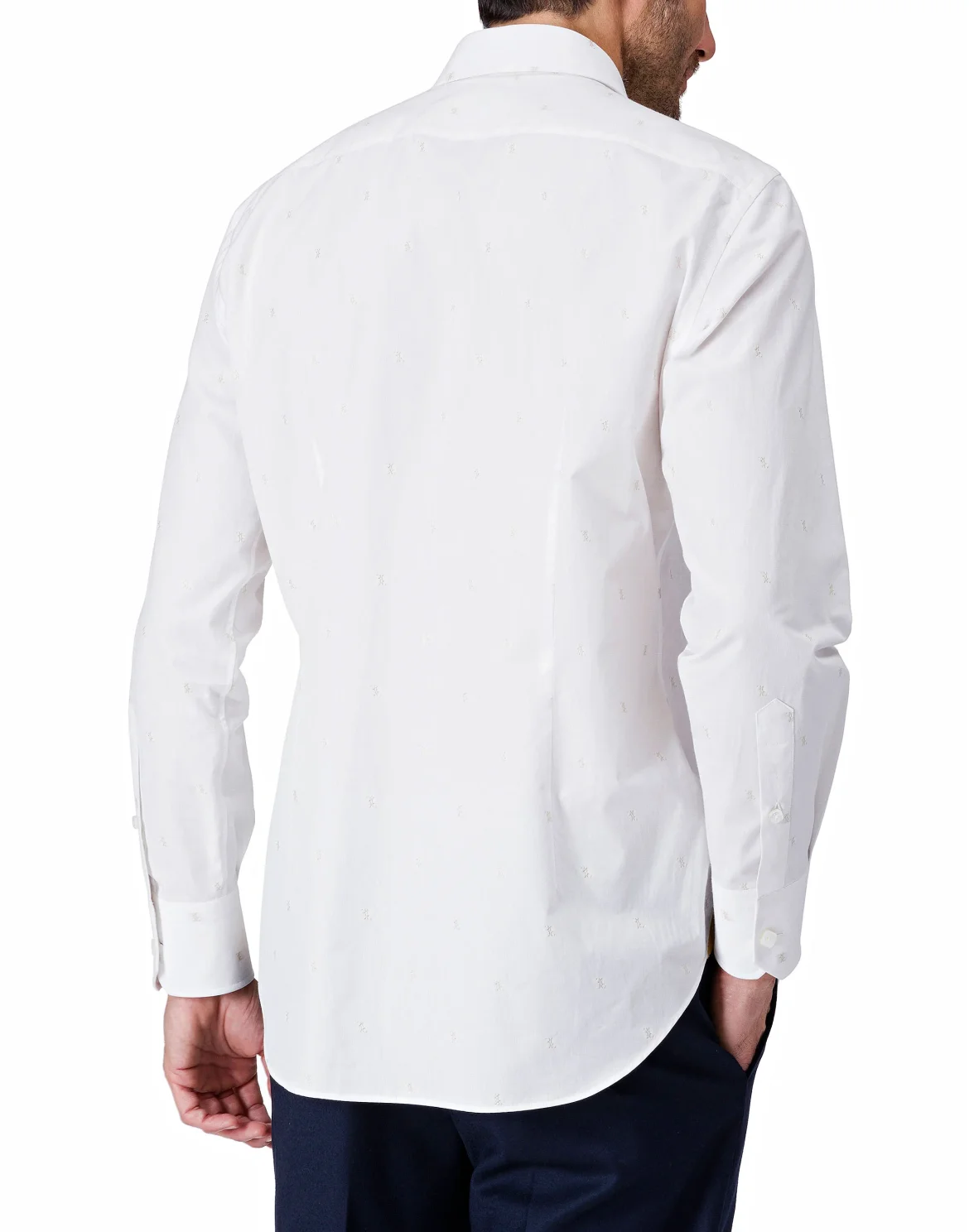 Shirt Silver Cut LS "Boss", цвет: Белый