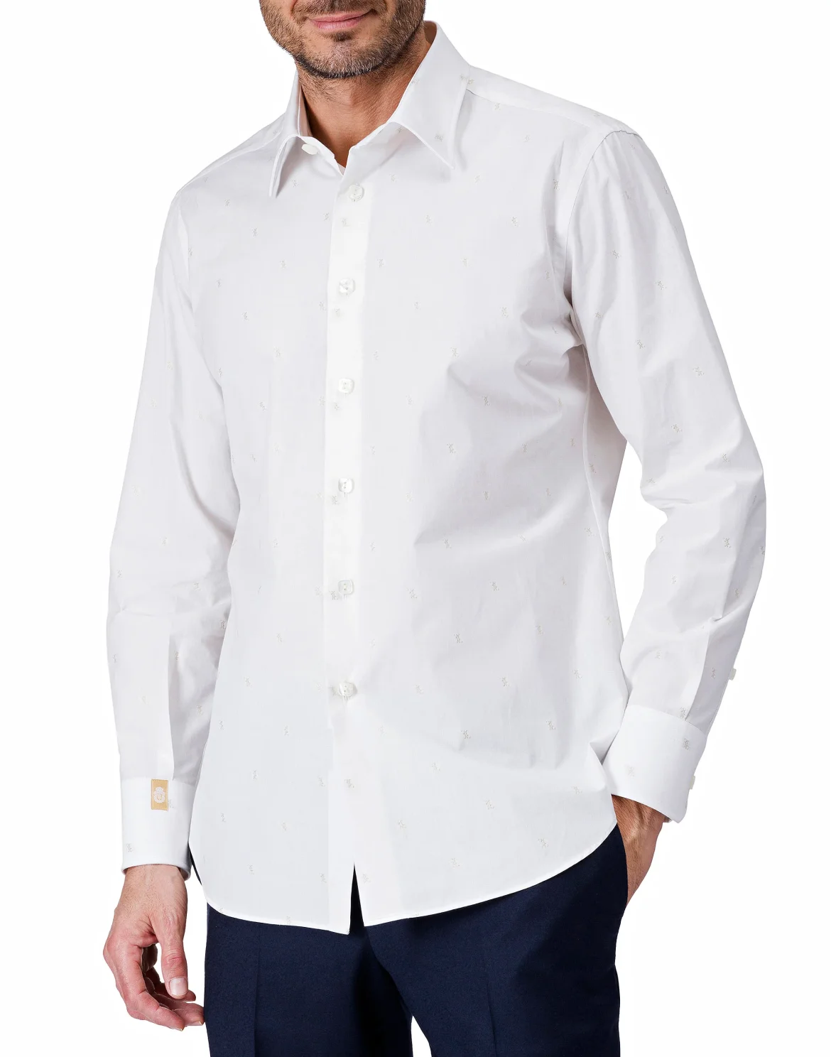 Shirt Silver Cut LS "Boss", цвет: Белый