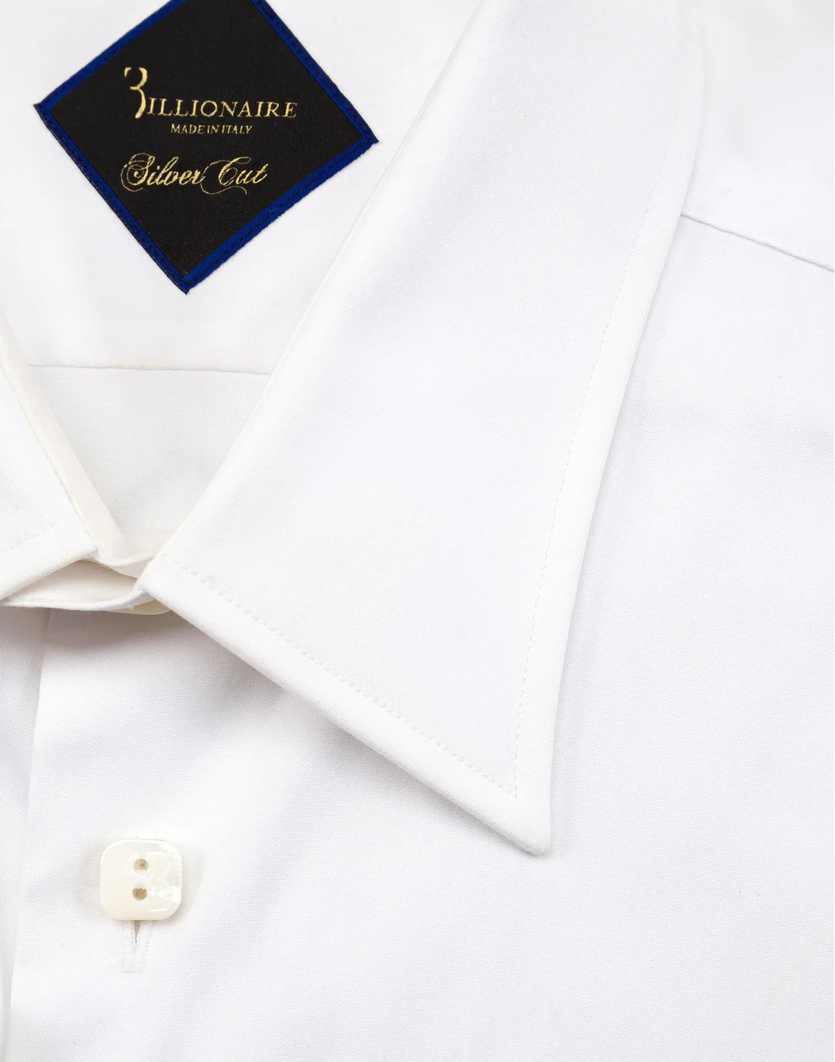 Shirt Silver Cut LS "Fabius", цвет: Белый