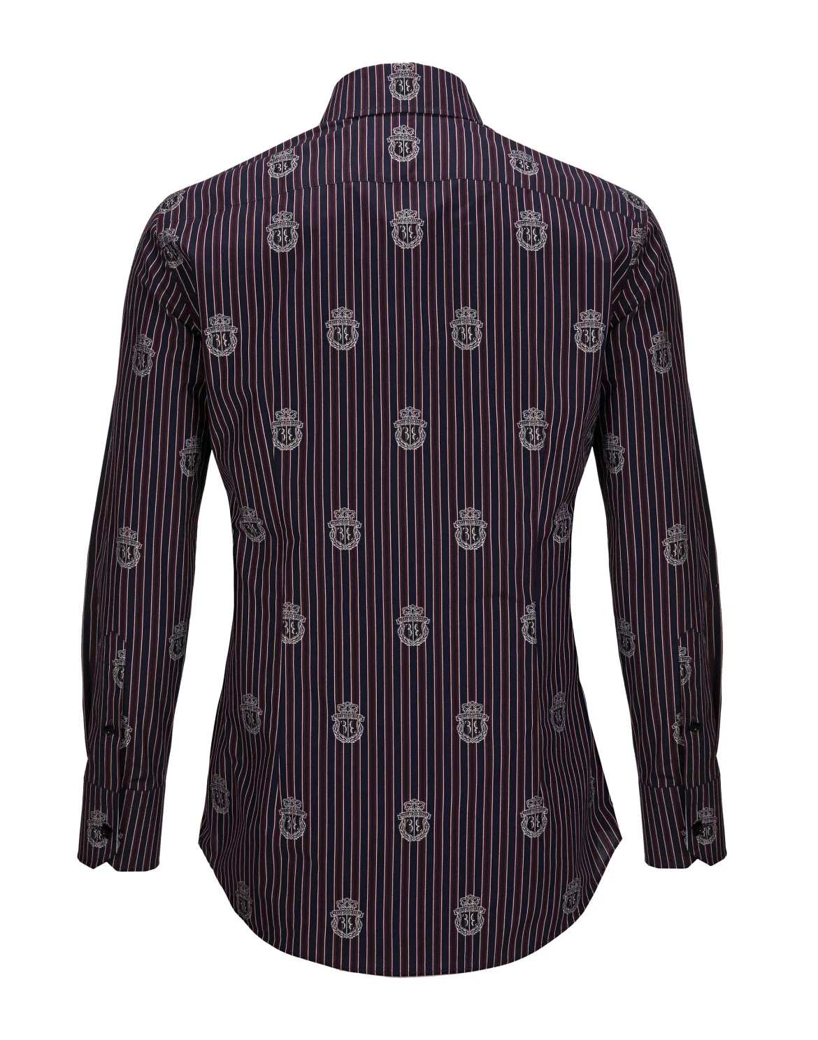 Shirt Silver Cut LS "David", цвет: Черный