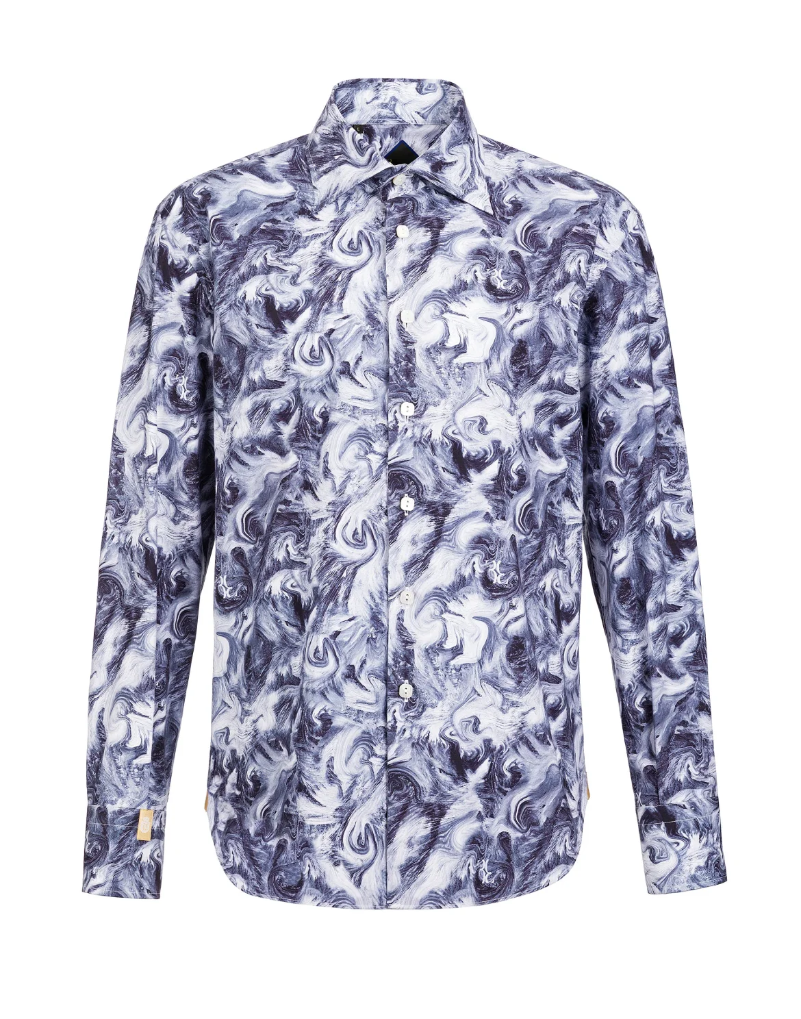Shirt Gold Cut LS "Enea", цвет: Синий