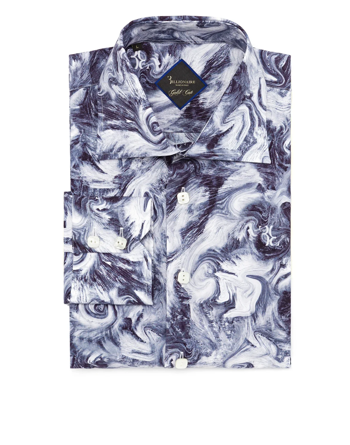 Shirt Gold Cut LS "Enea", цвет: Синий
