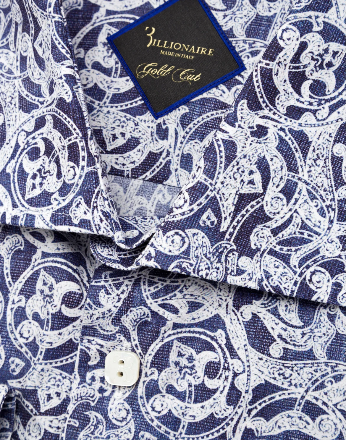 Shirt Gold Cut LS "Delmar", цвет: Синий