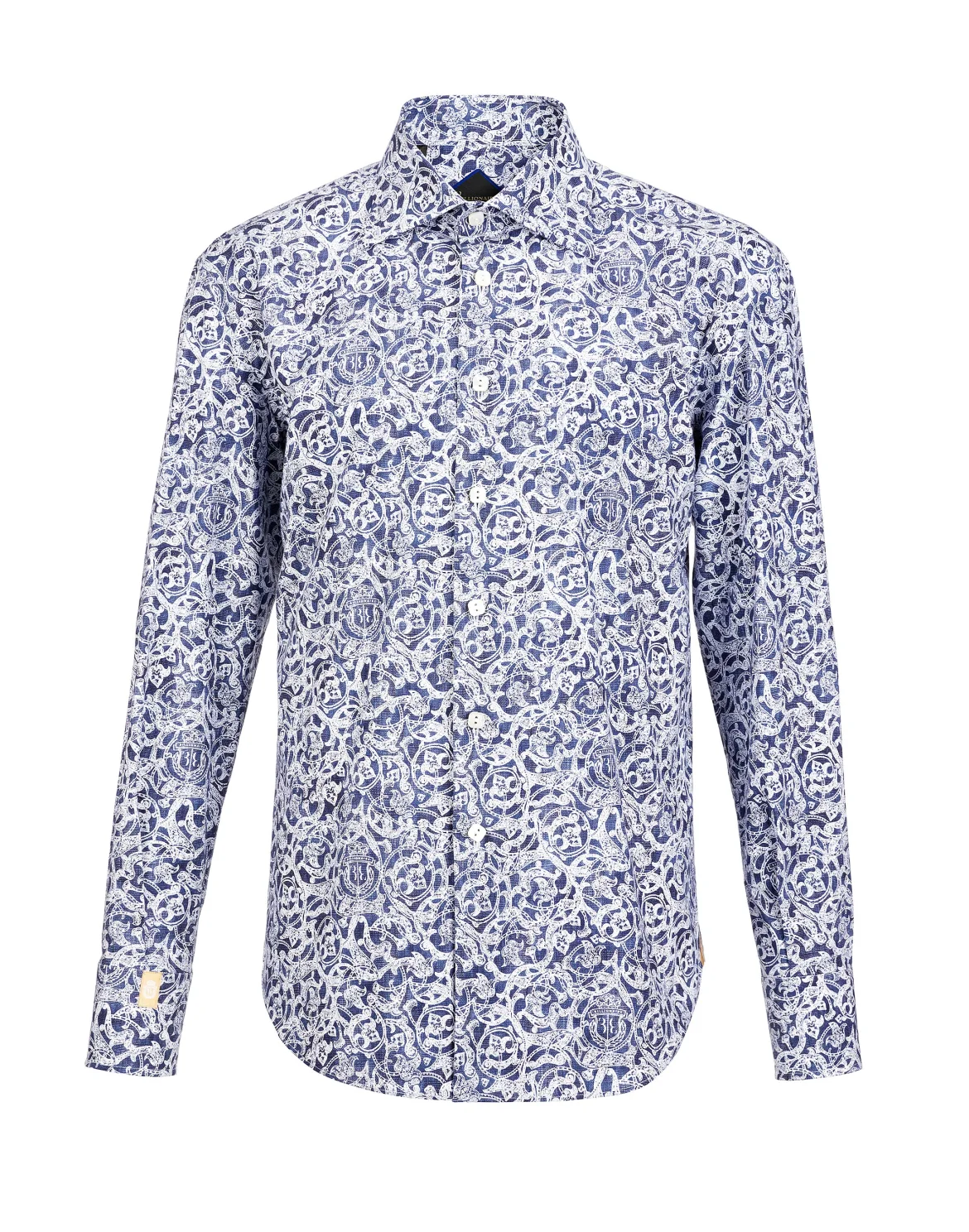 Shirt Gold Cut LS "Delmar", цвет: Синий