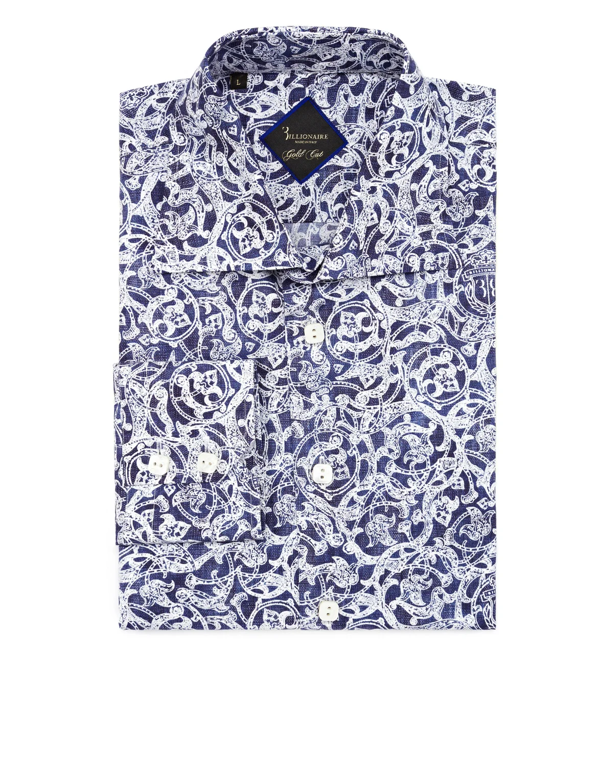 Shirt Gold Cut LS "Delmar", цвет: Синий