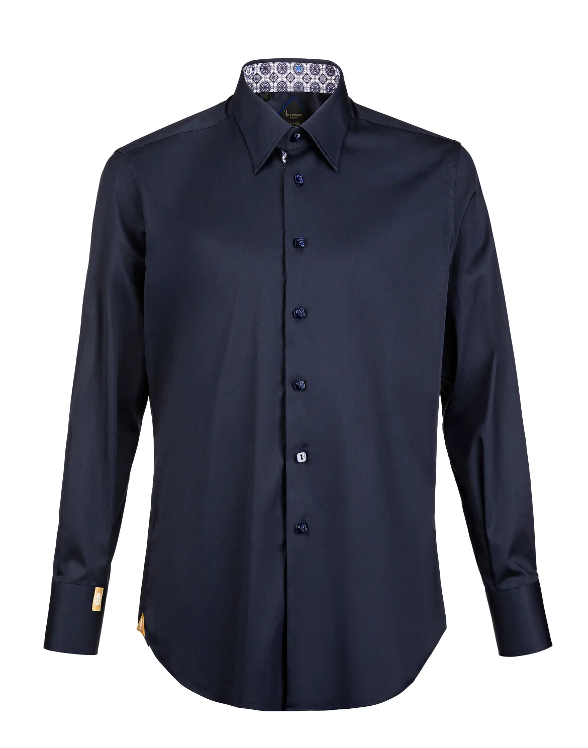 Shirt Silver Cut LS "Gil", цвет: Синий