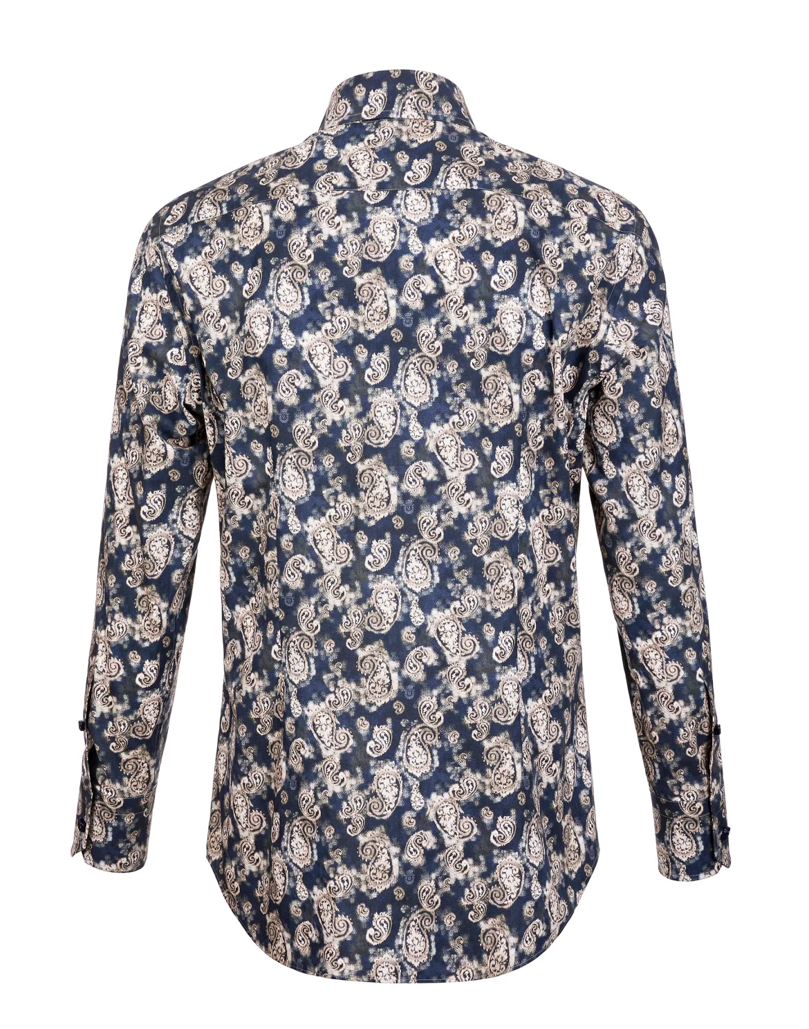 Shirt Silver Cut LS "Jorge", цвет: Черный